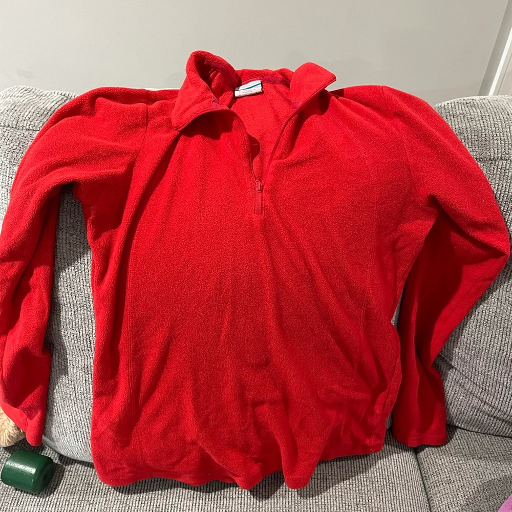 Columbia half zip sweater